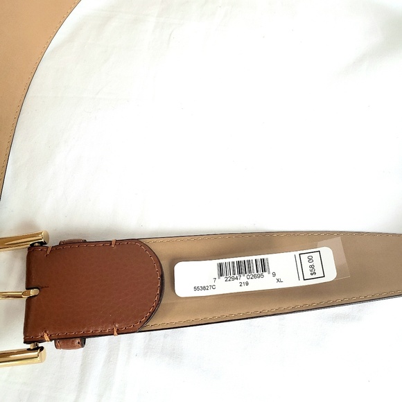 NWT authentic MK belt genuine leather - Picture 5 of 6